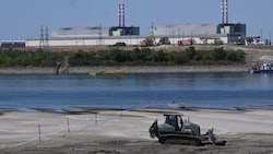 Der Wasserstand der Donau beim Atomkraftwerk Paks wird jetzt künstlich angehoben.