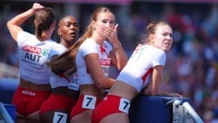 Die ÖLV-Girls liefen am Staffel-Finale vorbei.