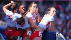 Die ÖLV-Girls liefen am Staffel-Finale vorbei.