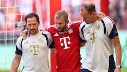 Konrad Laimer hat sich nach wenigen Spielminuten verletzt.