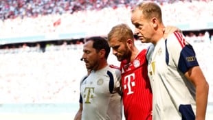 Konrad Laimer musste im Spiel gegen RB Leipzig nach wenigen Minuten vom Platz. 