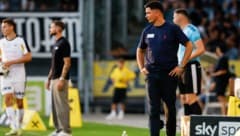 Altach-Trainer Ognjen Zaric (rechts)