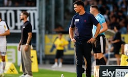 Altach-Trainer Ognjen Zaric (rechts)