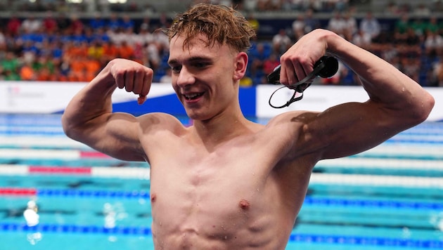 Germany’s Johannes Liebmann shattered the world record in the 1,500-meter freestyle.