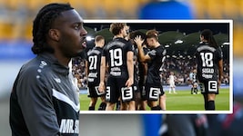 Yann Massombo spielte gegen Sturm nicht, war aber trotzdem thematisch präsent.