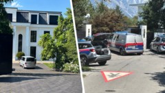 Samstagnachmittag kam es auf dem Anwesen der Benko-Villa in Innsbruck-Igls zu einem Großeinsatz ...