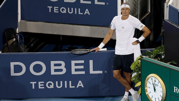 Ganz schön anstrengend. Alexander Zverev musste eine Nachtschicht einlegne.