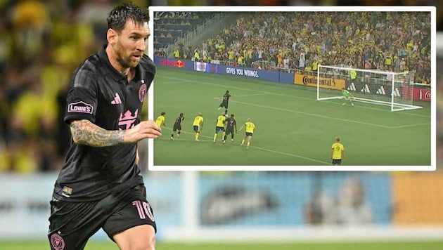 Lionel Messi hat schon wieder verschossen.
