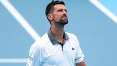 Novak Djokovic hat schon einmal herzhafter gelächelt.