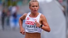 Julia Mayer performte beim Marathon stark.