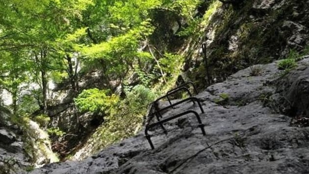 In der Kranebitter Klamm kam es zu dem Einsatz.