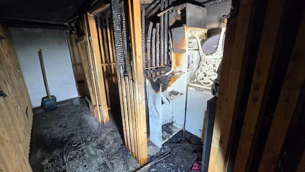 Das Feuer konnte rasch gelöscht werden.