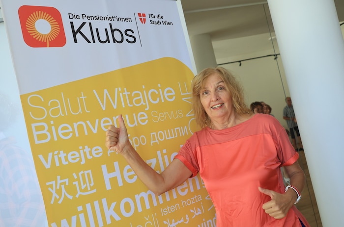 Gertrude Siebenhandl ist Abteilungsleiterin der Pensionistenklubs und ist in den Coolen Zonen ...