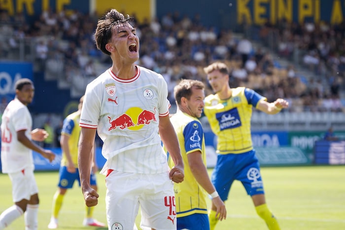 Masching jubelte über das 1:0.