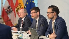 Albert Kreiner, Martin Gruber und Sebastian Schuschnig: Das Trio fordert ein rasches Ende des ...