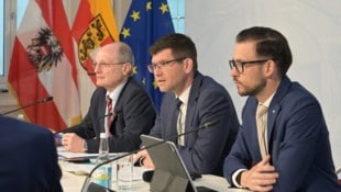 Evelyn Hronek Albert Kreiner, Martin Gruber und Sebastian Schuschnig: Das Trio fordert ein rasches Ende des ...