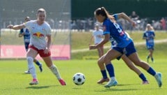 Valentina Illinger (li.) und Salzburg haben in Graz 0:2 verloren.