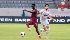 Steht erneut in der Startelf und trägt die Kapitänsbinde: Abubakr Barry.