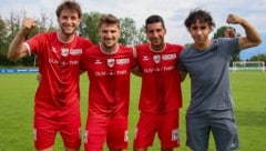 Dieses Quartett sorgte für den 4:0-Sieg der Anifer gegen den ATSV Salzburg.