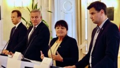 Kornhäusl, Kunasek, Khom und Amesbauer – die aktuelle Umfrage trübt die Arbeit in der Koalition.