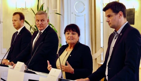 Kornhäusl, Kunasek, Khom und Amesbauer – die aktuelle Umfrage trübt die Arbeit in der Koalition.