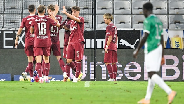 Red Bull Salzburg takes three points back from Tyrol.