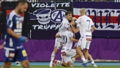 Hettwer jubelte zum 2:0 für die Veilchen.