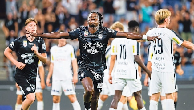 Seedy Jatta war gegen Altach Sturms Matchwinner.