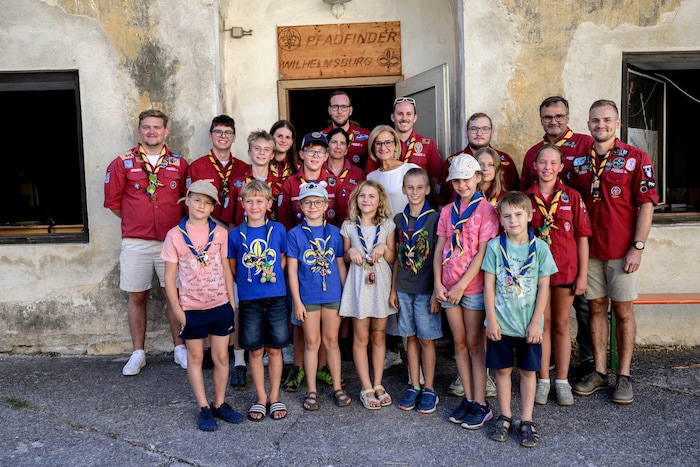 Ein Gruppenfoto durfte auch nicht fehlen.