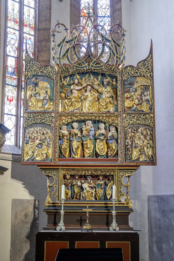 Maria Saal: Der Arndorfer Altar war für die Wallfahrtskirche gemacht, dann aber nach Arndorf ...