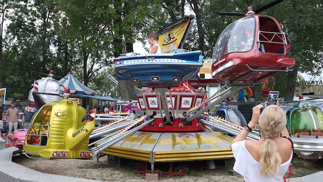 Ein Volksfest ohne Vergnügungspark? Undenkbar!