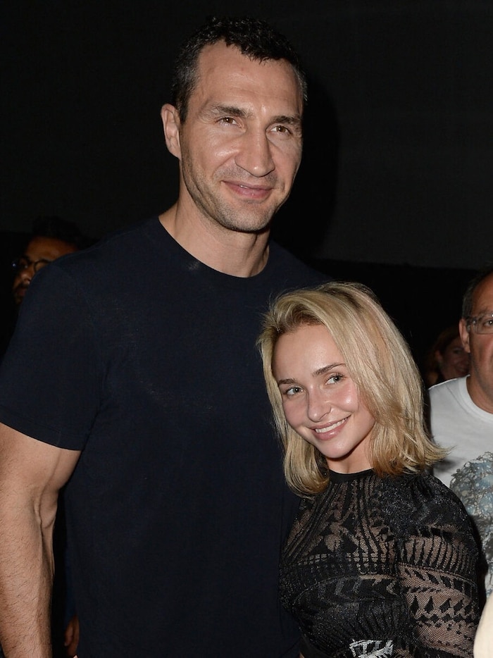 Panettiere mit ihrem Ex-Partner Wladimir Klitscho – mit diesem blieb sie auch nach ihrer ...