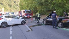 Die Straße war nach dem Unfall gesperrt.