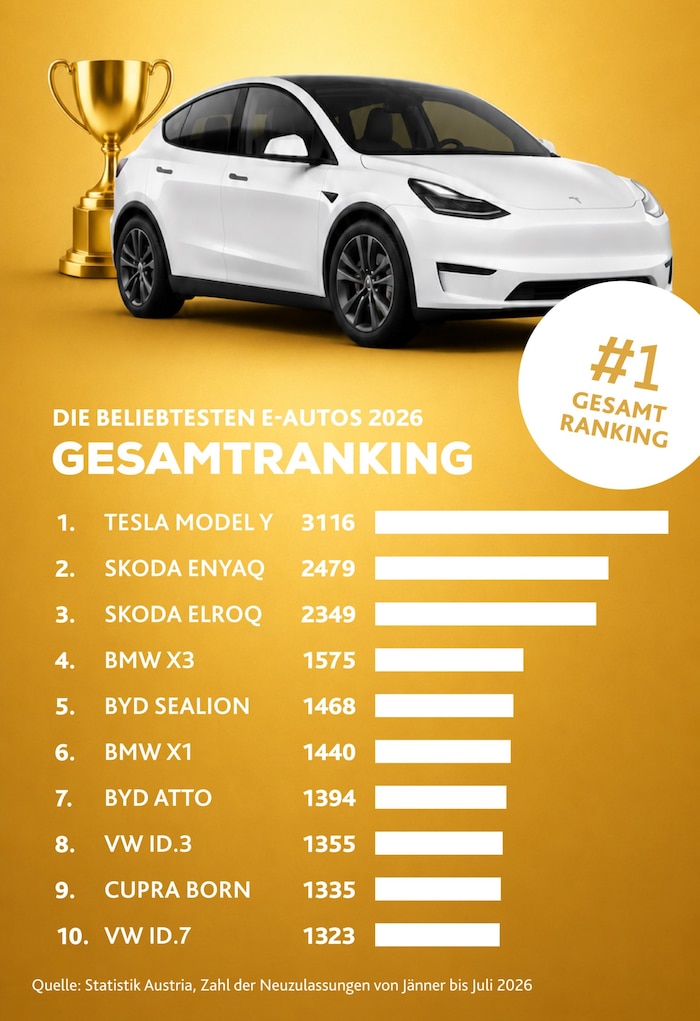 Tesla hat gesamt noch immer die Nase vorne.