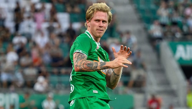 Kann Rapids Tonni Adamsen heute wieder jubeln?