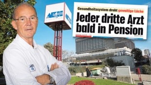 Krone KREATIV/MArtin Jöchl, Lukas Beck Peter Frigo wird im Herbst in Pension geschickt, will sie aber nicht antreten und bekämpft sie.