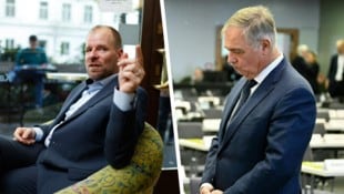 Rudi Fußi und Walter Ruck gelten als enge Vertraute: Die FPÖ will wissen, wie lang die ...