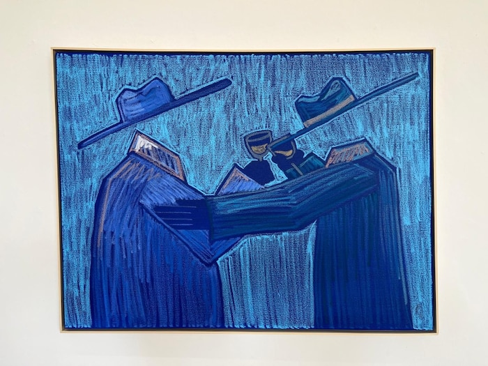 Bei den „Kärntner Cowboys“ dominiert die Farbe Blau.