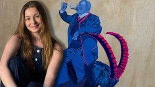 Bianka Mitka ist leidenschaftliche Künstlerin.