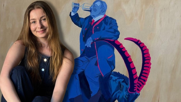 Bianka Mitka ist leidenschaftliche Künstlerin.