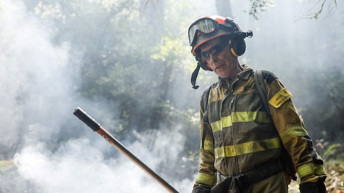 Feuerwehrmann in Spanien