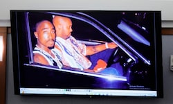 Tupac (l.) lehnte es nach den Schüssen auf ihn ab, mit der Polizei zu kooperieren. Er starb ...