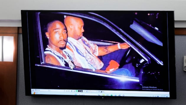 Tupac (l.) lehnte es nach den Schüssen auf ihn ab, mit der Polizei zu kooperieren. Er starb ...