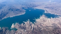 Der Lake Mead nahe Las Vegas wird für die Erzeugung von Wasserkraft und als Trinkwasserreservoir ...