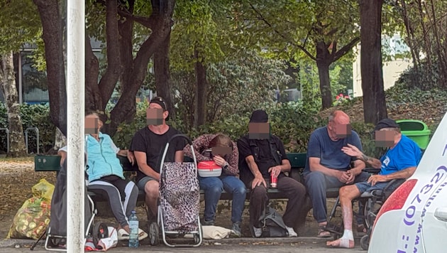 Anrainer berichten von offenem Drogenkonsum, Alkoholexzessen und beinahe täglichen ...