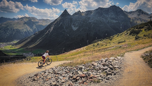 Die Silva Trails ziehen immer mehr Biker im Sommer nach Galtür.
