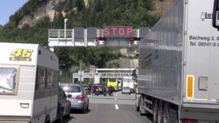 Sicherheitshalber wurde der Pfändertunnel gesperrt. Gegen 19.30 Uhr konnte die Röhre für den ...