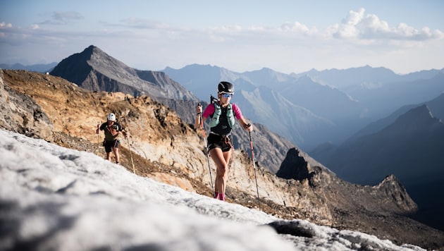 Rosanna Buchauer lief die Hoch-Tirol-Route nonstop