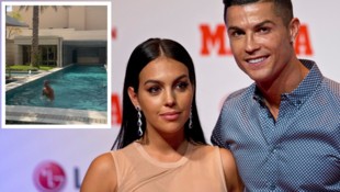 Georgina Rodriguez und Cristiano Ronaldo sind ein Herz und eine Seele.