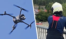 Am Dienstag flogen bereits Drohnen über das Gebiet.